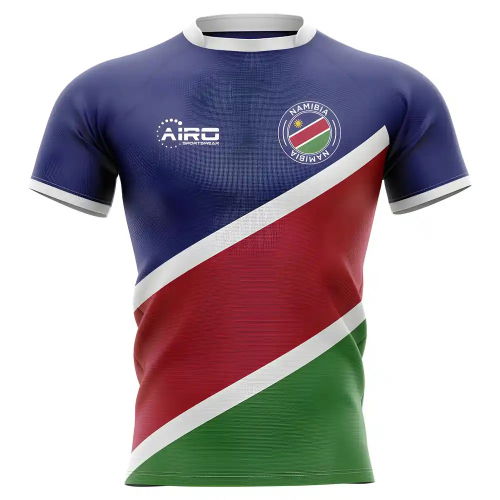 2025-2026 Namibia Flag Concept Rugby Shirt