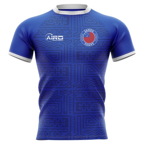 2023-2024 Samoa Home Concept Rugby Shirt - Kids
