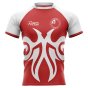 2023-2024 Tonga Home Concept Rugby Shirt - Womens