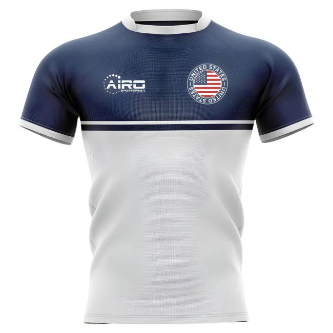 2025-2026 United States USA Training Concept Rugby Shirt