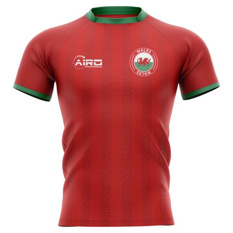2022-2023 Wales Home Concept Rugby Shirt - Kids