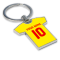 Personalised Albion Rovers Football Shirt Key Ring
