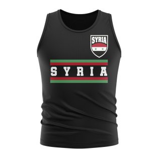 Syria Core Football Country Sleeveless Tee (Black)