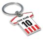 Personalised Athletic Bilbao Football Shirt Key Ring