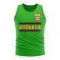 Grenada Core Football Country Sleeveless Tee (Green)
