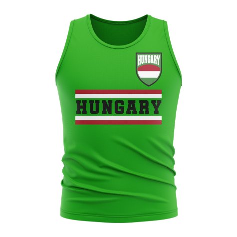 Hungary Core Football Country Sleeveless Tee (Green)