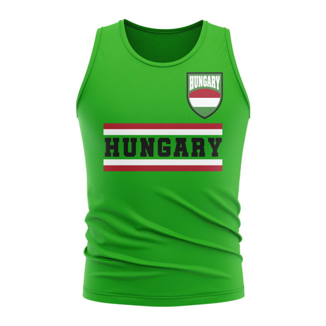 Hungary Core Football Country Sleeveless Tee (Green)