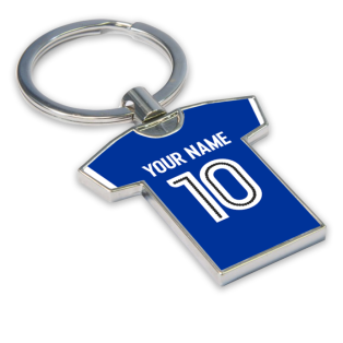Personalised Ipswich Town Football Shirt Key Ring