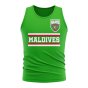 Maldives Core Football Country Sleeveless Tee (Green)