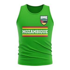 Mozambique Core Football Country Sleeveless Tee (Green)