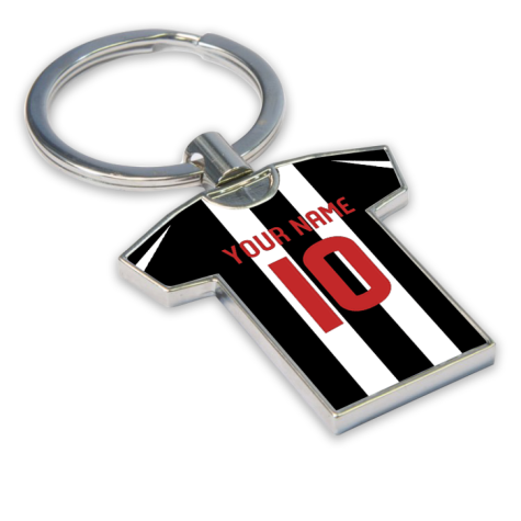 Personalised St Mirren Football Shirt Key Ring