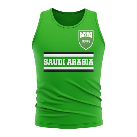 Saudi Arabia Core Football Country Sleeveless Tee (Green)