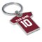 Personalised Torino Football Shirt Key Ring
