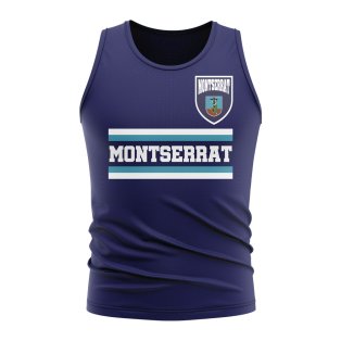 Montserrat Core Football Country Sleeveless Tee (Navy)
