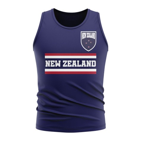New Zealand Core Football Country Sleeveless Tee (Navy)