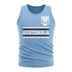 Guatemala Core Football Country Sleeveless Tee (Sky)