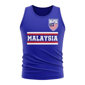 Malaysia Core Football Country Sleeveless Tee (Royal)