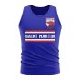 Saint Martin Core Football Country Sleeveless Tee (Royal)