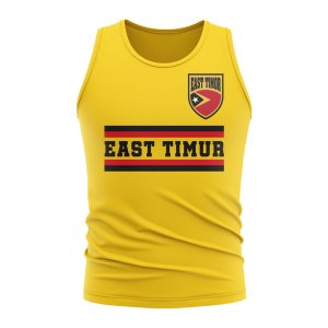 East Timur Core Football Country Sleeveless Tee (Yellow)