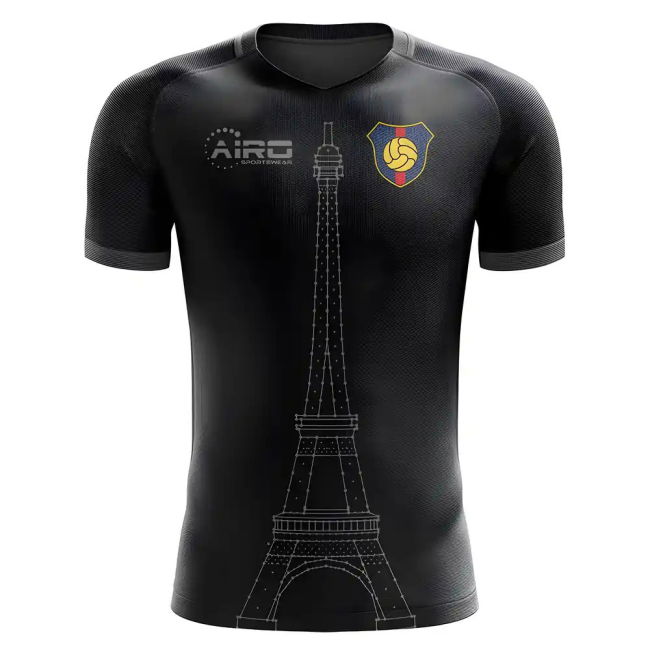 2025-2026 Paris Tower Concept Football Shirt - Adult Long Sleeve