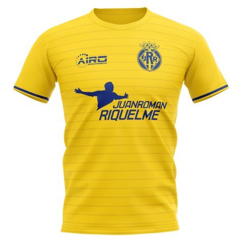 2023-2024 Villarreal Juan Roman Riquelme Concept Football Shirt - Little Boys
