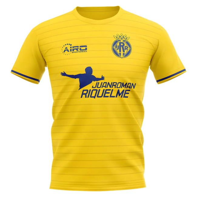 2025-2026 Villarreal Juan Roman Riquelme Concept Football Shirt - Womens