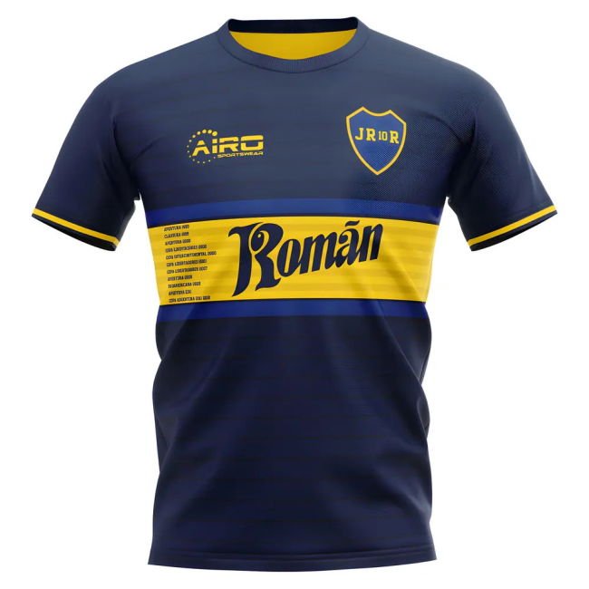 2025-2026 Boca Juniors Juan Roman Riquelme Concept Football Shirt - Baby
