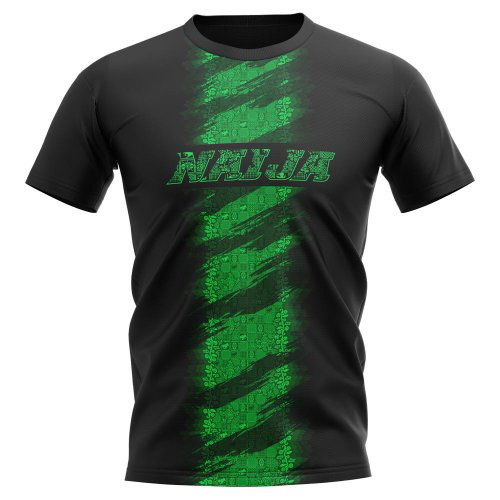 2025-2026 Nigeria Concept Training Shirt (Black)