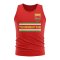Transnistria Core Football Country Sleeveless Tee (Red)