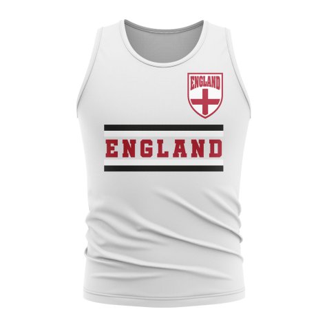 England Core Football Country Sleeveless Tee (White)