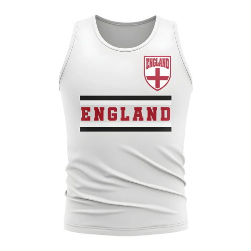 England Core Football Country Sleeveless Tee (White)