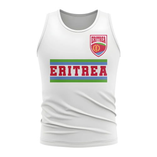 Eritrea Core Football Country Sleeveless Tee (White)