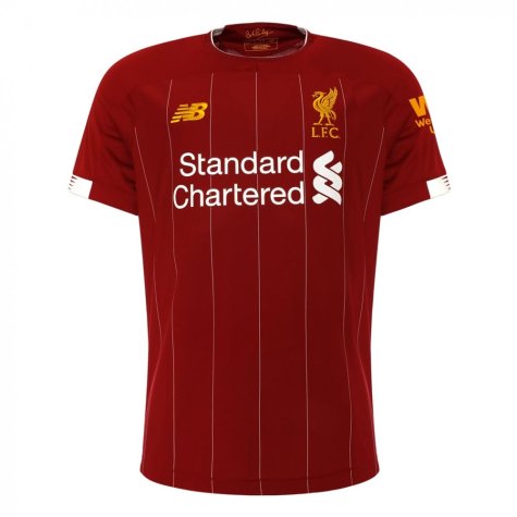 2019-2020 Liverpool Home Football Shirt