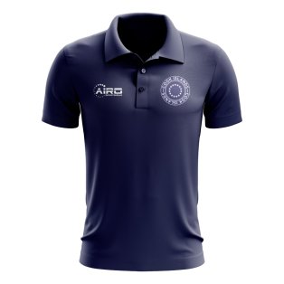 Cook Islands Football Polo Shirt (Navy)