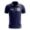 Costa Rica Football Polo Shirt (Navy)