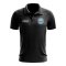 Botswana Football Polo Shirt (Black)