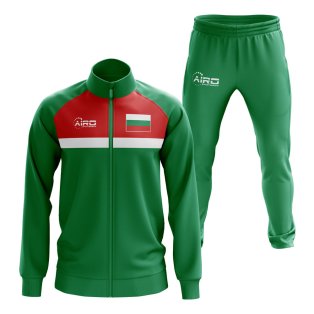 Bulgaria Concept Football Tracksuit (Green)