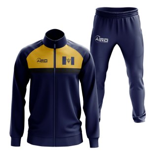 Barbados Concept Football Tracksuit (Navy)