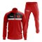 Albania Concept Football Tracksuit (Red)