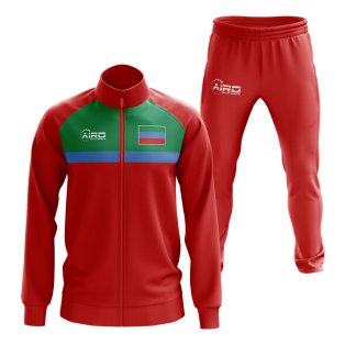 Dagestan Concept Football Tracksuit (Red)