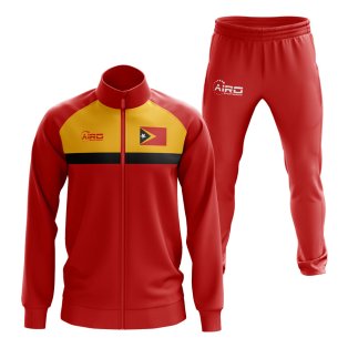 East Timor Concept Football Tracksuit (Red)
