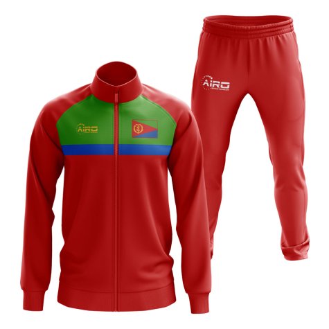 Eritrea Concept Football Tracksuit (Red)