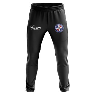Dominican Republic Concept Football Training Pants (Black)