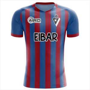 2023-2024 Eibar Home Concept Football Shirt - Adult Long Sleeve