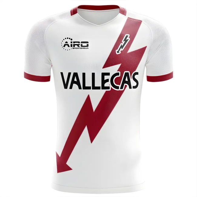 2025-2026 Rayo Vallecano Home Concept Football Shirt - Womens