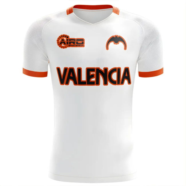 2025-2026 Valencia Home Concept Football Shirt - Womens