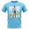 Hernan Crespo Lazio Player T-Shirt (Sky Blue)