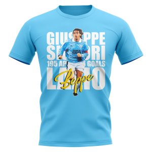 Guiseppe Signori Lazio Player T-Shirt (Sky Blue)