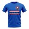 Dinamo Zagreb Core Football Club T-Shirt (Royal)