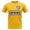 NK Inter Zaprešic Core Football Club T-Shirt (Yellow)